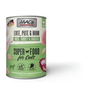 Mega-Angebot MAC's Cat Ente/Pute/Huhn 400 g